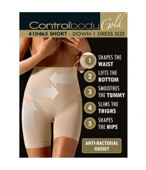 Корректирующие трусы-шорты с высокой талией Intimidea IM SLIP CONTROL BODY GOLD Корректирующие трусы-шорты с высокой талией Intimidea IM SLIP CONTROL BODY GOLD